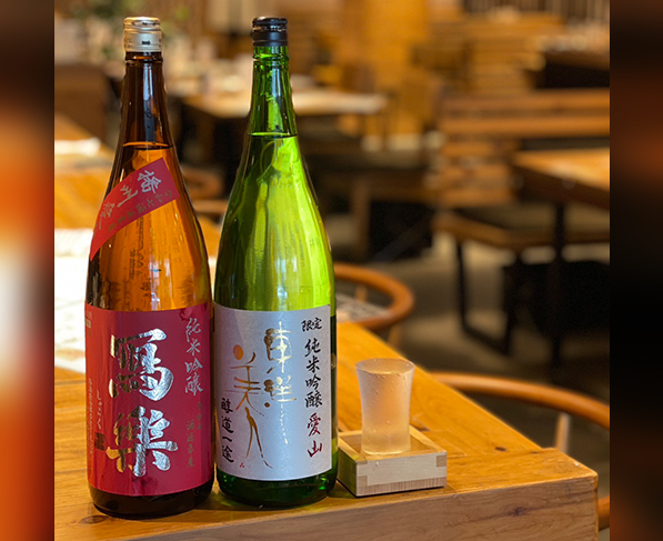 【夏酒第2弾】愛山、飲みくらべ。